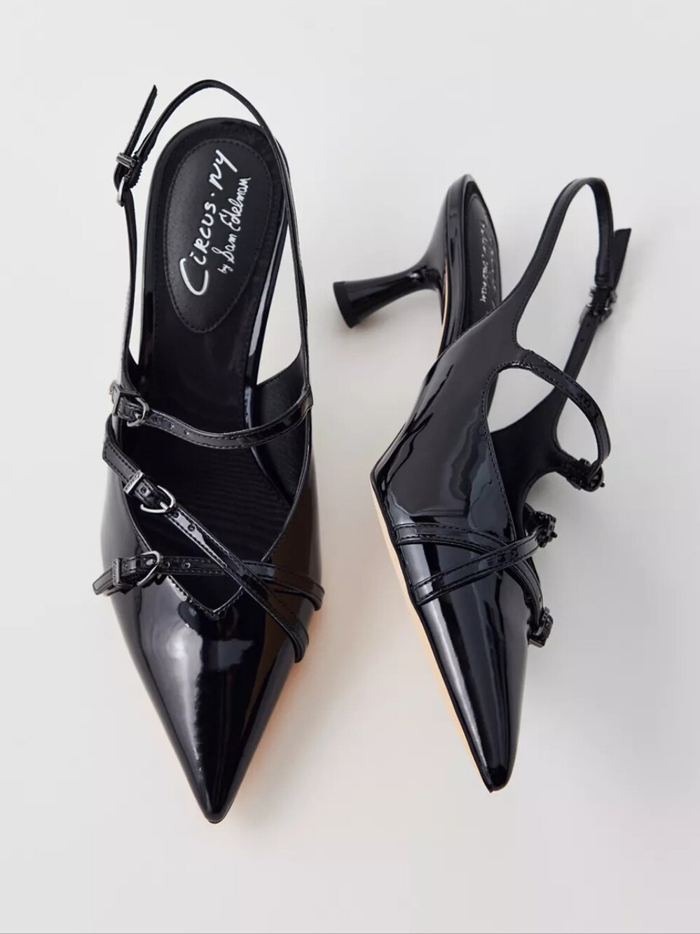 Circus NY By Sam Edelman Fraya Slingback Kitten Heel Size 7.5